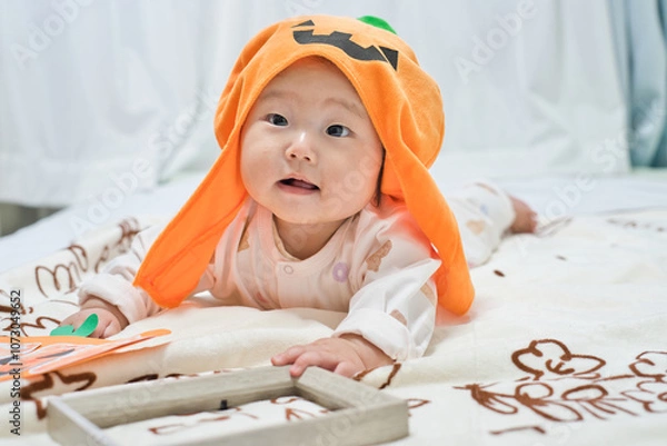 Obraz 赤ちゃん　生後半年