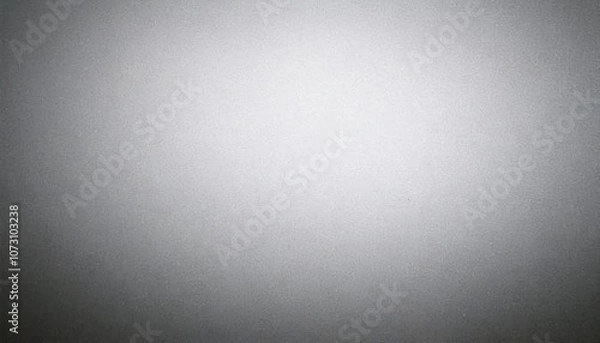 Fototapeta Light gray gradient background blurred texture white backdrop poster banner