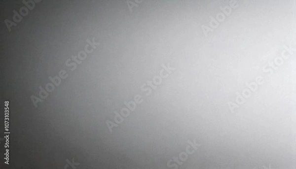 Fototapeta Light gray gradient background blurred texture white backdrop poster banner