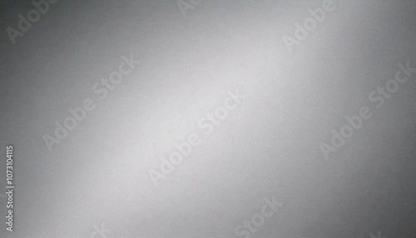 Fototapeta Light gray gradient background blurred texture white backdrop poster banner
