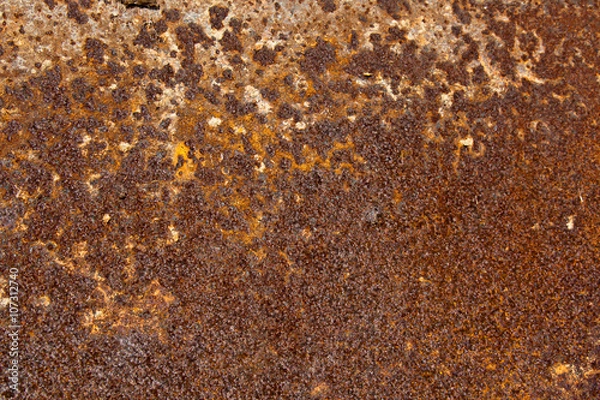 Obraz Eisenplatte mit Rost_00025