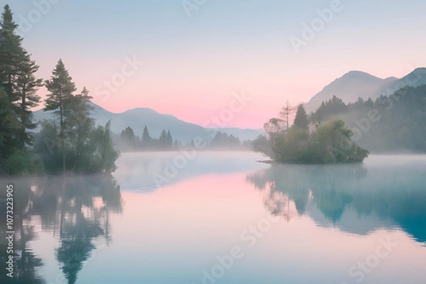 Obraz serene scene - 15