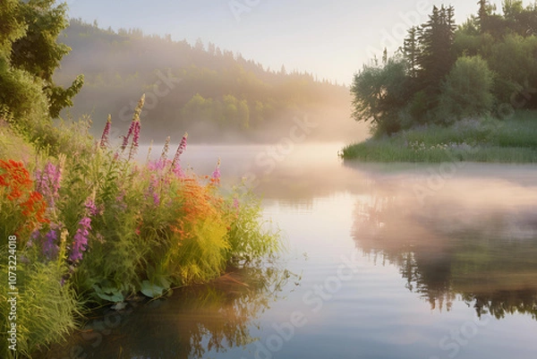 Obraz serene scene - 20