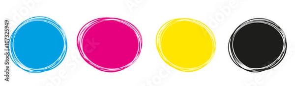 Obraz Ramka blob notatki