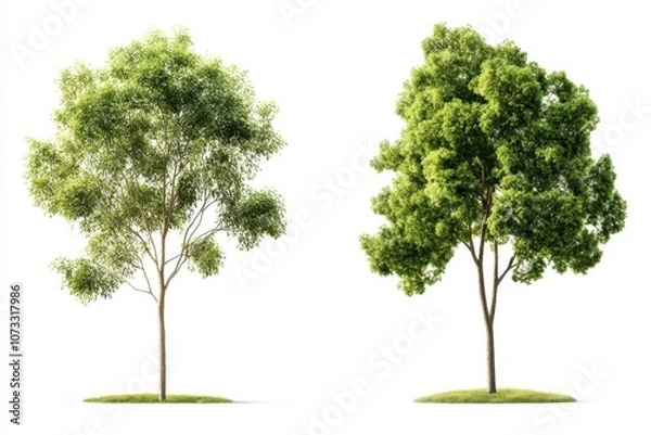 Fototapeta Isolated Realistic Tree High Resolution Image