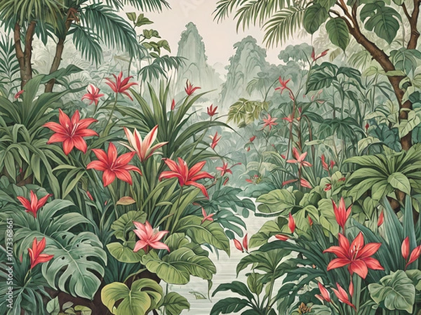 Obraz Japanese garden