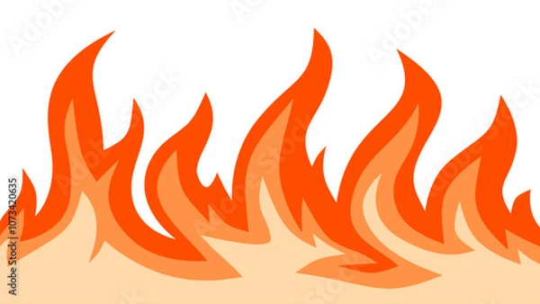 Obraz Orange fire background. Flame wallpaper hot sales. Fire flame background. Abstract Fire Background. Abstract flame Background.