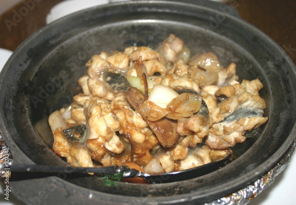 Obraz chinese stewed eel