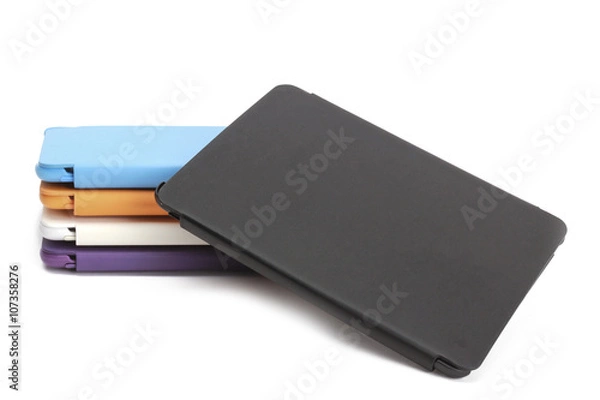 Fototapeta Case for tablet. white background