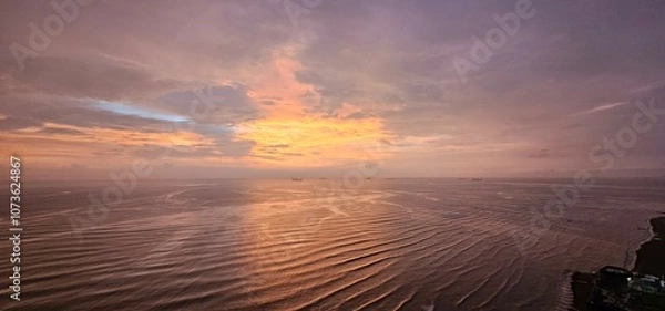 Obraz sunset over the sea