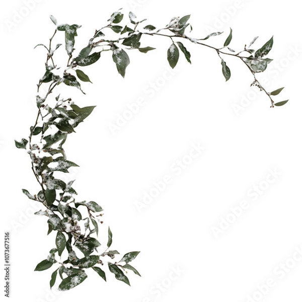 Obraz frame of leaves