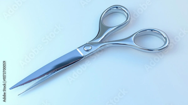 Fototapeta scissors isolated on white background
