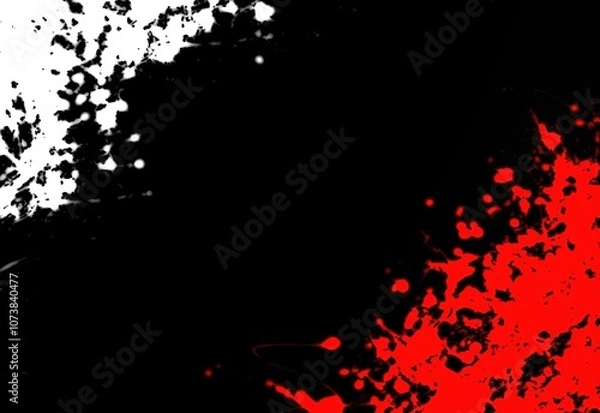 Obraz Red and white colors texture background