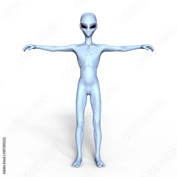 Fototapeta 宇宙人