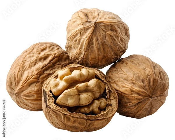 Fototapeta Walnut png heap of walnuts png walnut nuts png walnut transparent background image