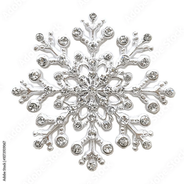 Obraz 눈의 결정체 Snowflake