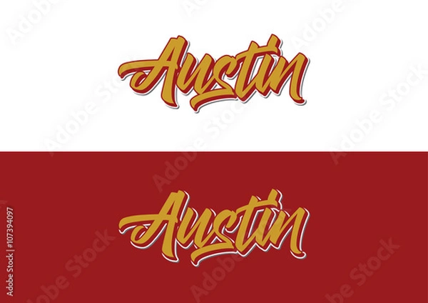 Fototapeta Font Design