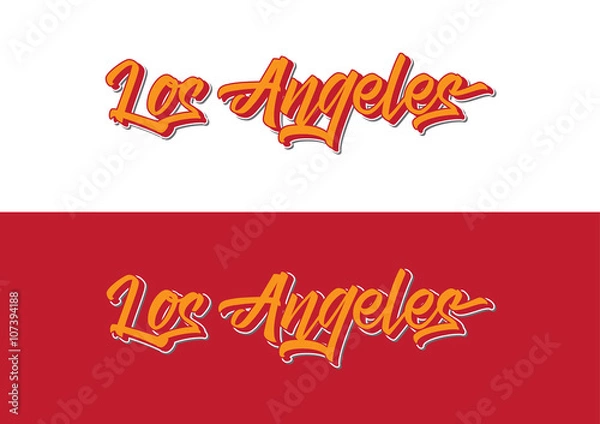 Fototapeta Font Style