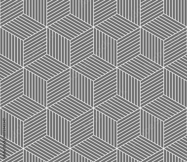 Obraz Seamless girih pattern. Traditional Islamic Design. Mosque decoration element. Seamless geometric pattern. Seamless islamic pattern. Background illustration. Morocco seamless pattern.