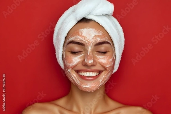 Obraz A skin care massage , Generative AI