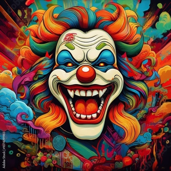 Fototapeta zombie face