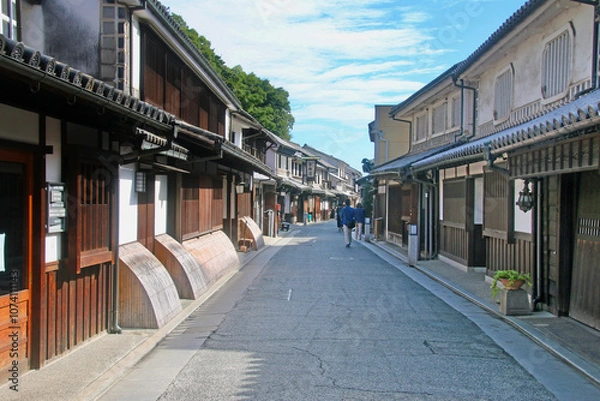 Fototapeta 倉敷美観地区・蔵・街並み（岡山県・倉敷市）
