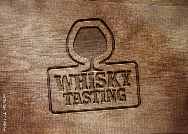 Obraz Whisky Tasting - Holz 3
