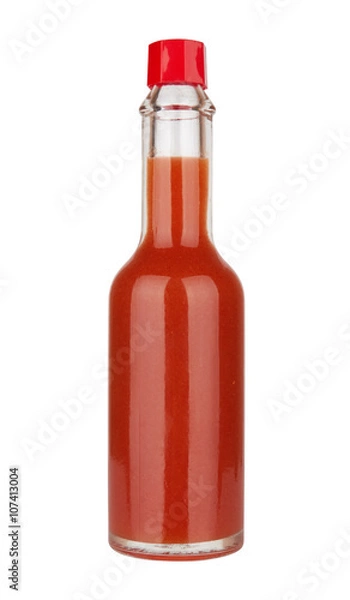 Obraz czerwony ostry sos