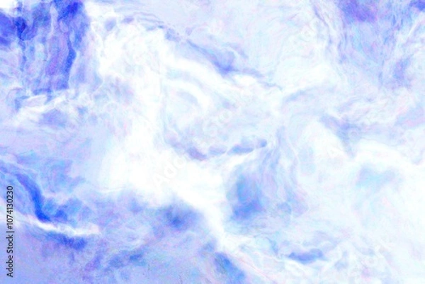 Fototapeta テクスチャー　ブルー背景イラスト