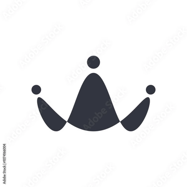 Obraz Crown Logo Template Icon