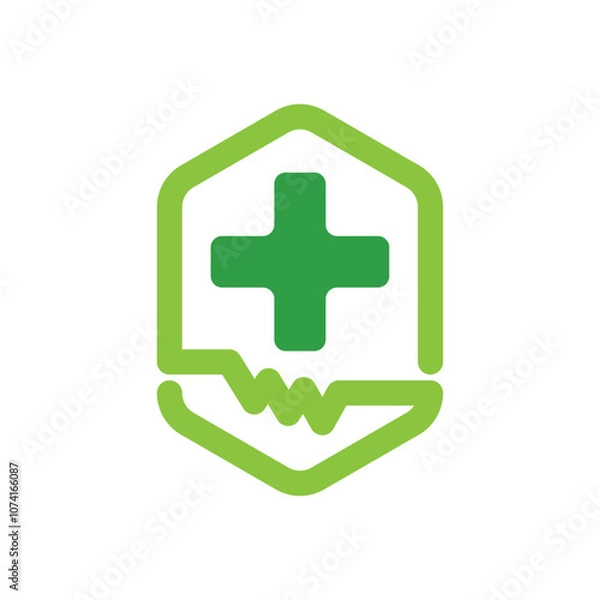 Obraz Medical Logo Template Icon