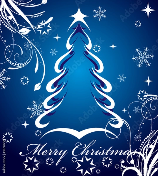 Obraz winter background