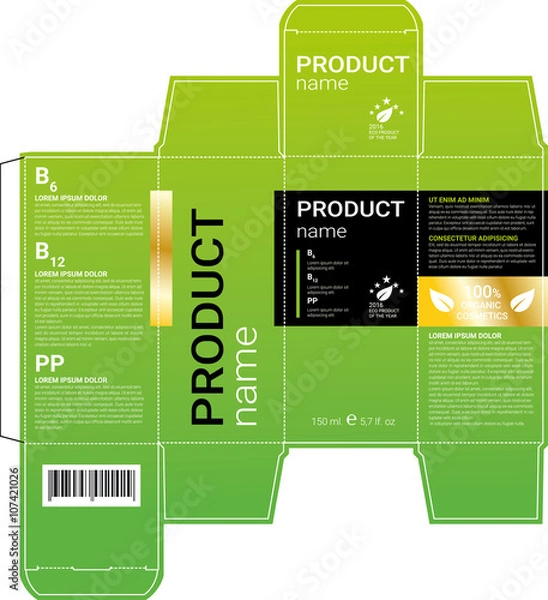 Obraz Box design vector.