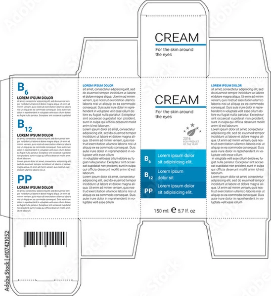 Obraz Box design vector.