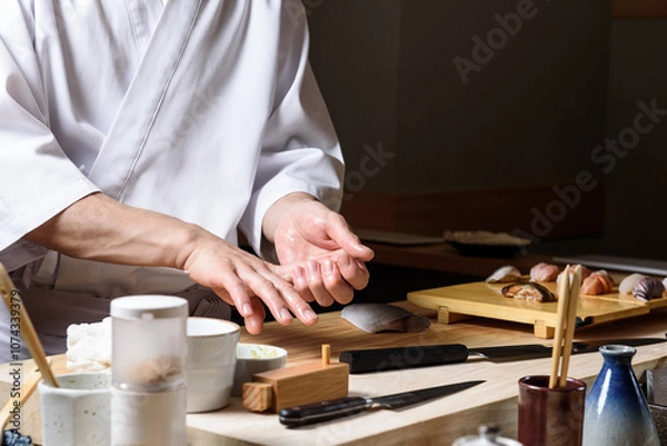 Obraz 초밥만들기