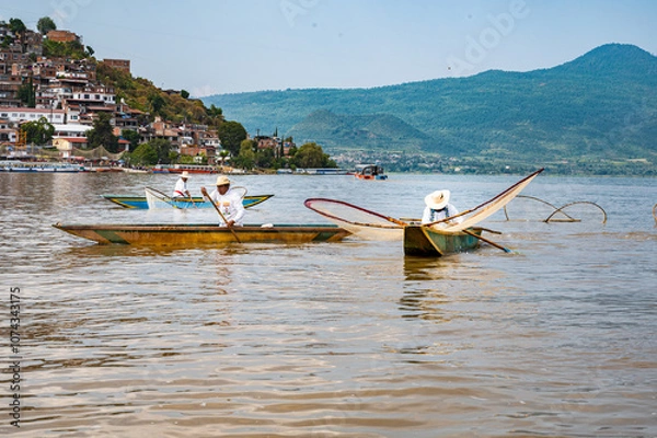 Obraz Beautiful Island of Janitzio, Patzcuaro, Michoacan