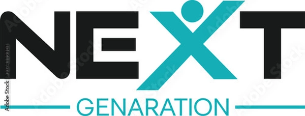 Obraz Next-generation logo vector.