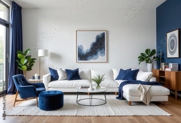Fototapeta modern living room