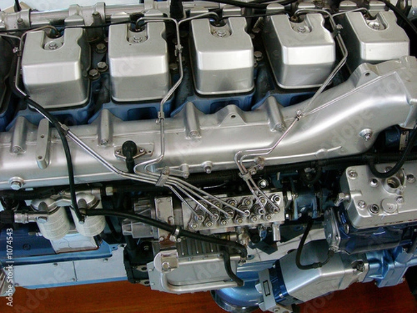 Obraz truck engine