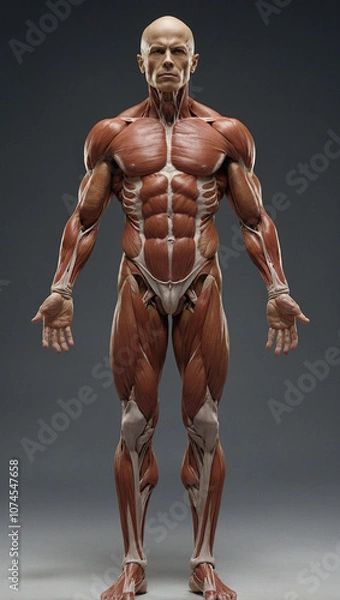 Obraz body anatomy, Muscular System