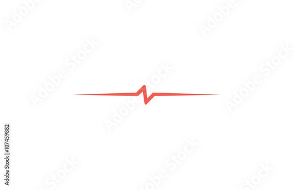 Obraz letter n z electrical logo