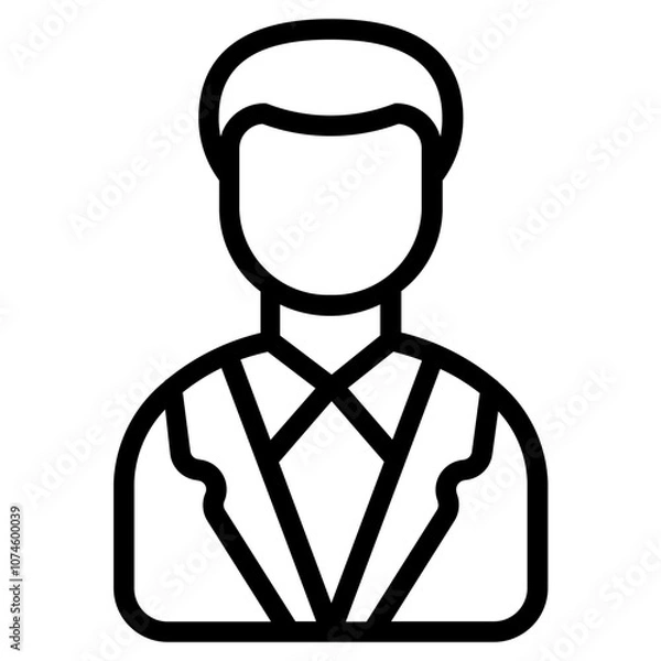 Obraz Interviewer Line Icon