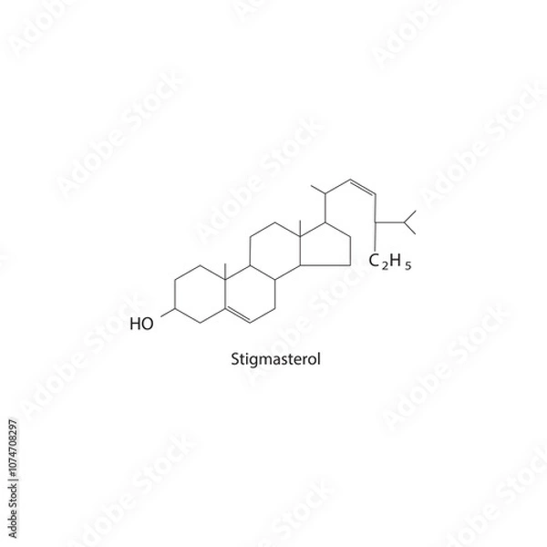 Fototapeta Acetoacetyl-CoA skeletal structure diagram.Organic molecule compound molecule scientific illustration.