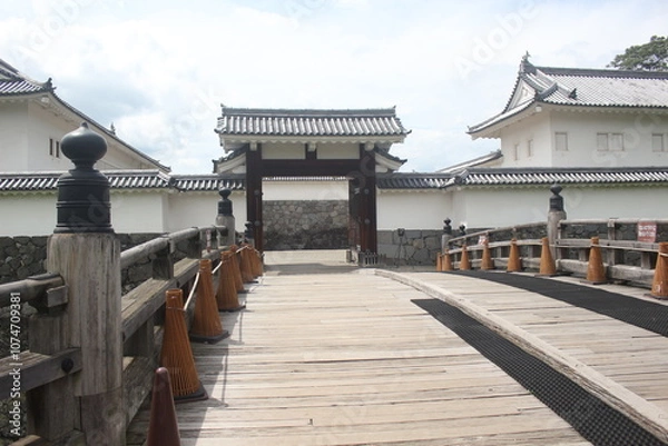 Fototapeta 霞城の門