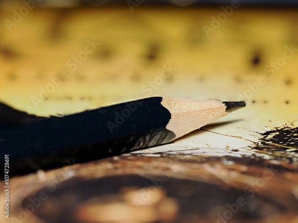 Obraz pencil on a surface
