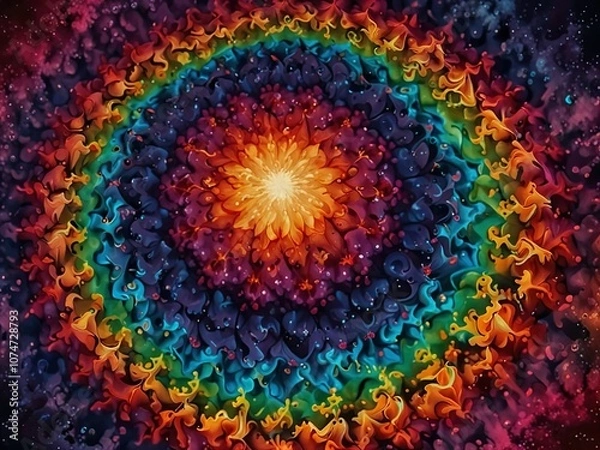 Fototapeta abstract colorful background