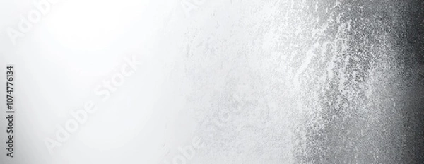 Fototapeta White grain gradient wallpaper background abstract texture.