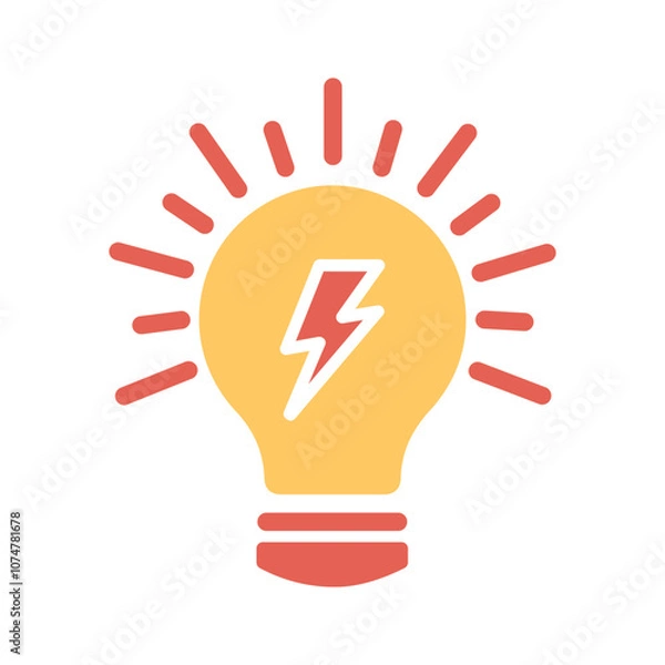 Fototapeta Creative Idea Vector Icon