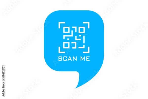 Obraz Q R Code dummy vector
