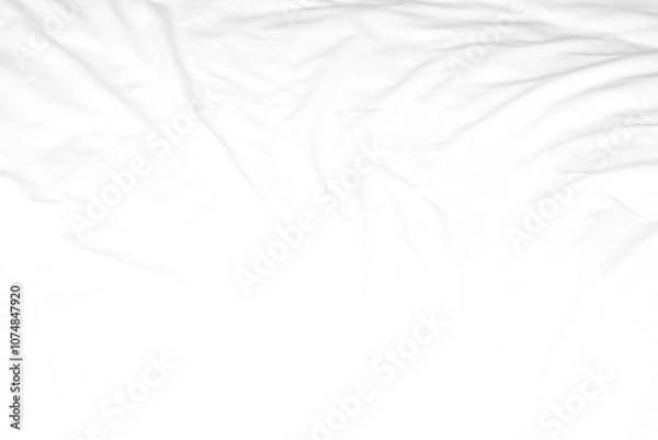 Fototapeta Abstract Background on isolated. Abstract white waves. Wave from Curtain. White wave background.